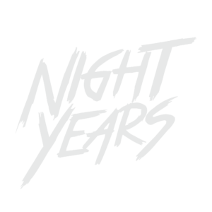 Night Years Logo White